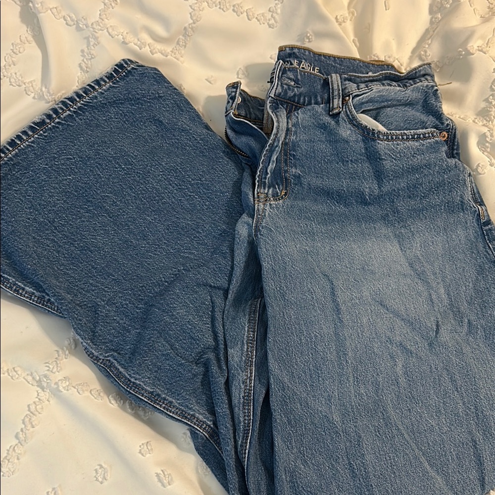 American Eagle Blue Baggy X-Long Jeans